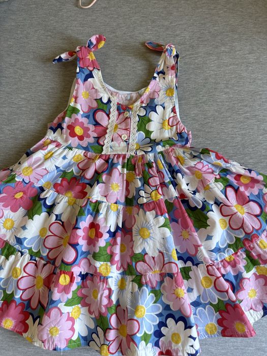 Платье- сарафан для левочки 5-6 лет