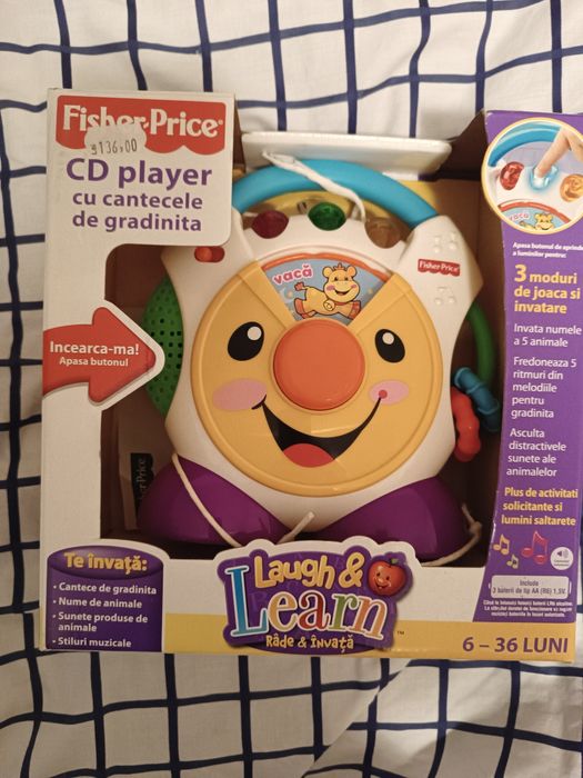 Cd player cu cântece de gradinita