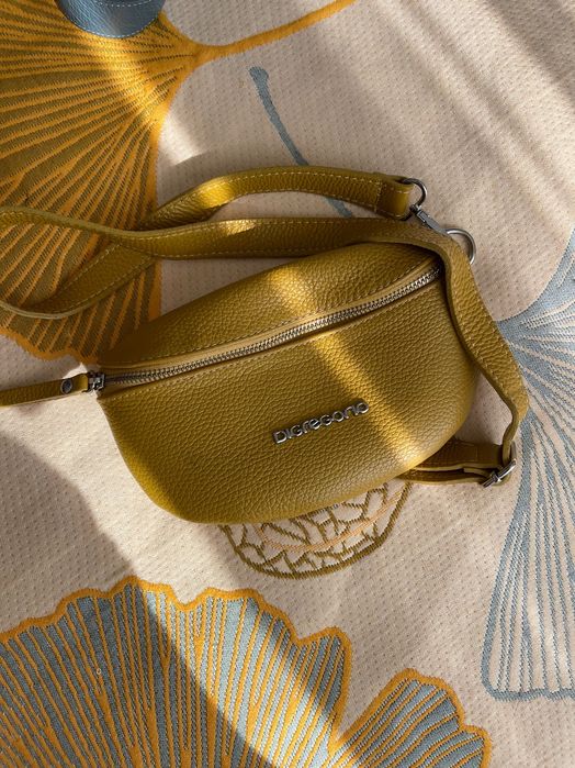 Сумка желтая DiGregorio