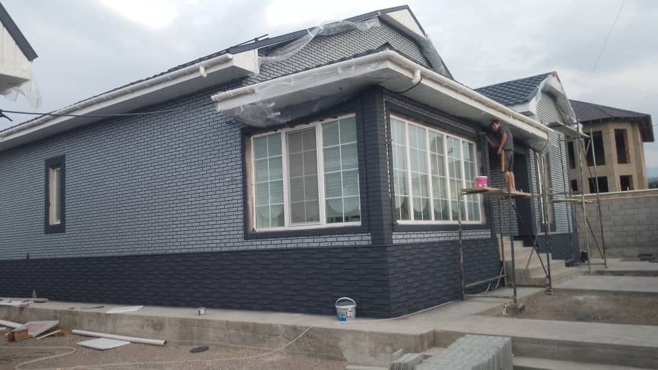 Фасадная панель фибробетон