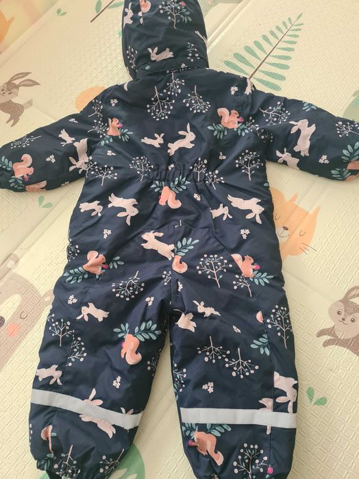 Salopeta Overall gros captusit de iarna cu gluga