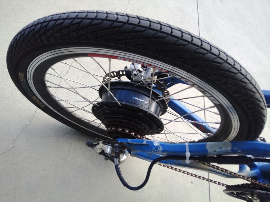 Bicicleta electrică 20 motor 350w