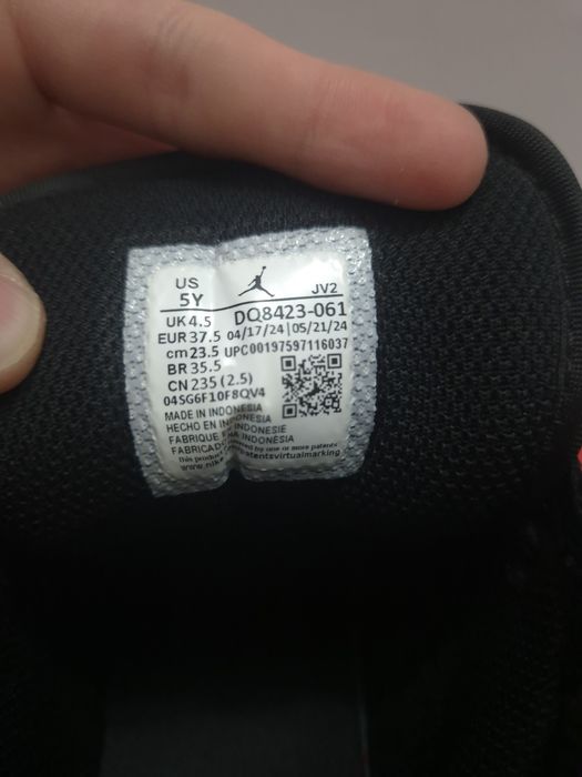Air Jordan 1 Mid GS "Gym Red Black White"