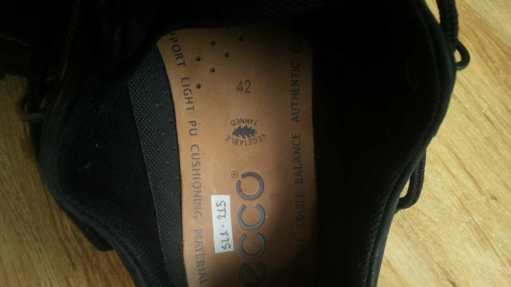 ECCO GORE-TEX Leather Shoes размер EUR 42 обувки водонепромокаеми естествена кожа - 919