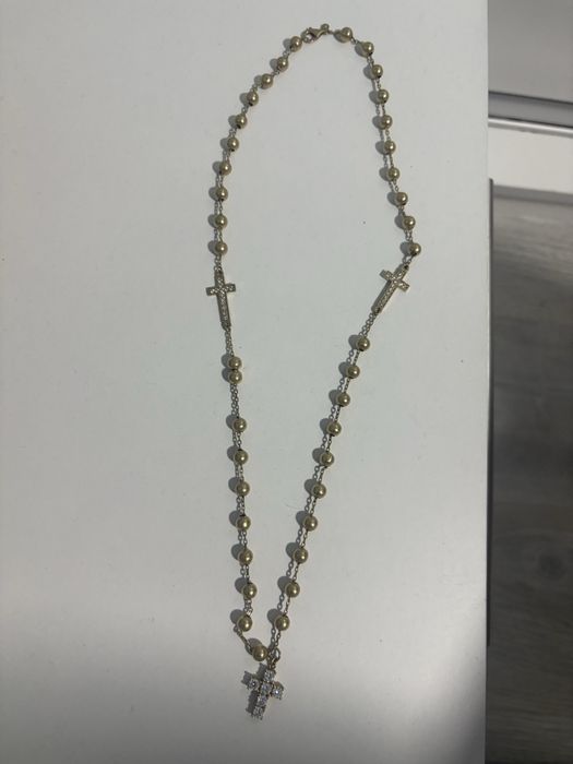 Vand lantisor din aur galben 14 k(585),model tip rozariu , deosebit si