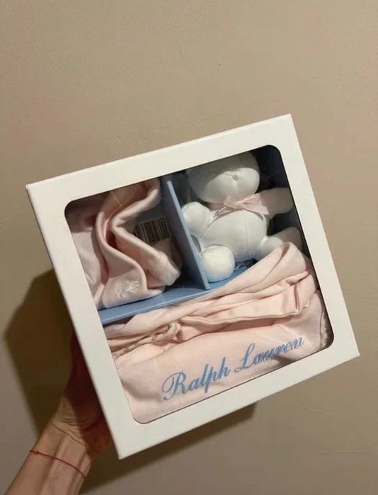 Ralph Lauren бебешки комплект / подарък новородено 6м