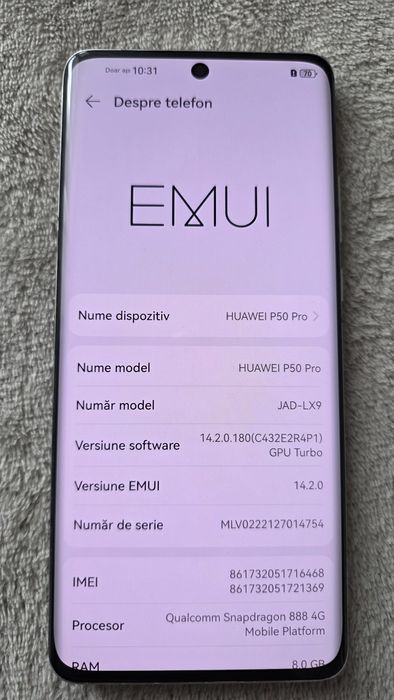 Huawei P50 Pro  gold