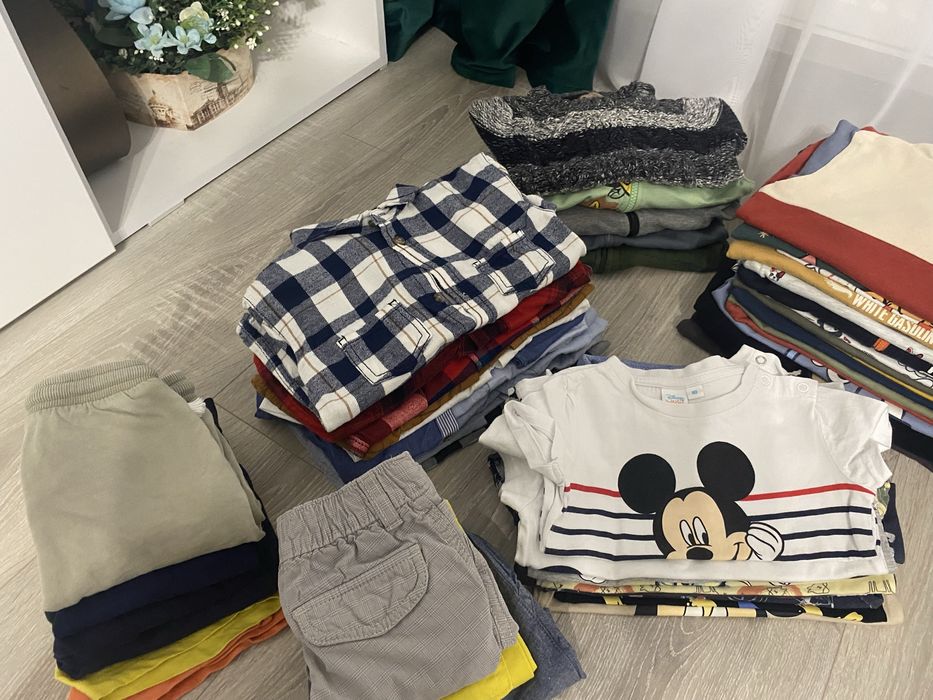 Vand lot baieti 12-18 luni