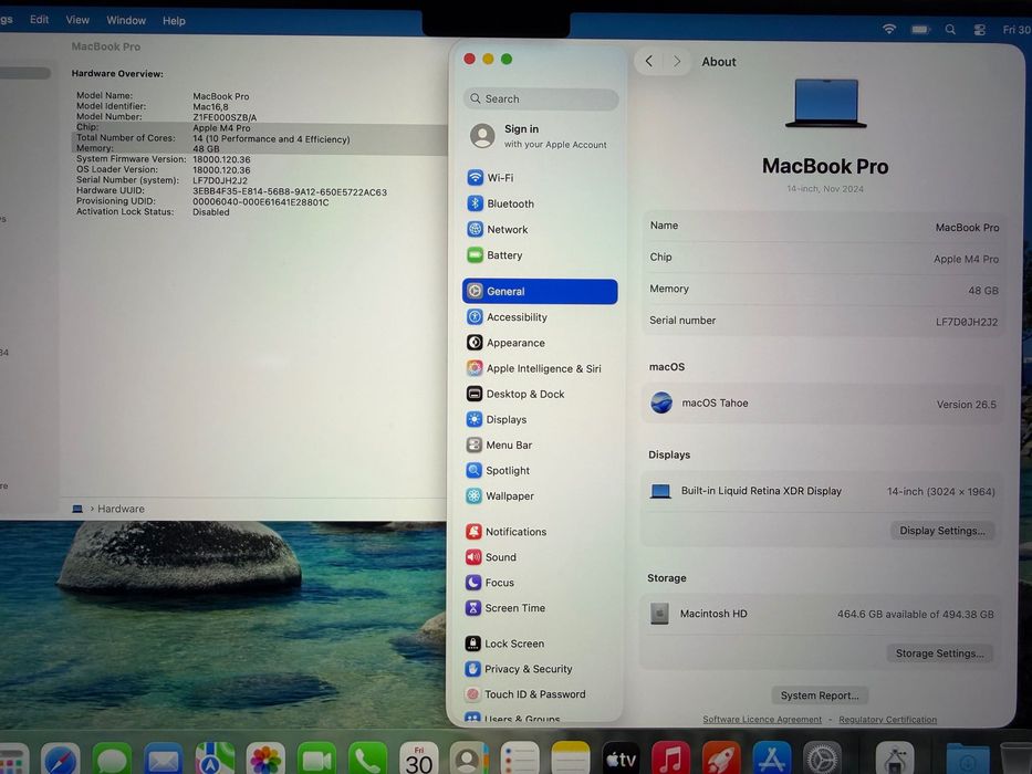MacBook Pro 14" M4 PRO Chip 14-Core CPU/20-Core GPU/ 48GB RAM/ 512GB SSD