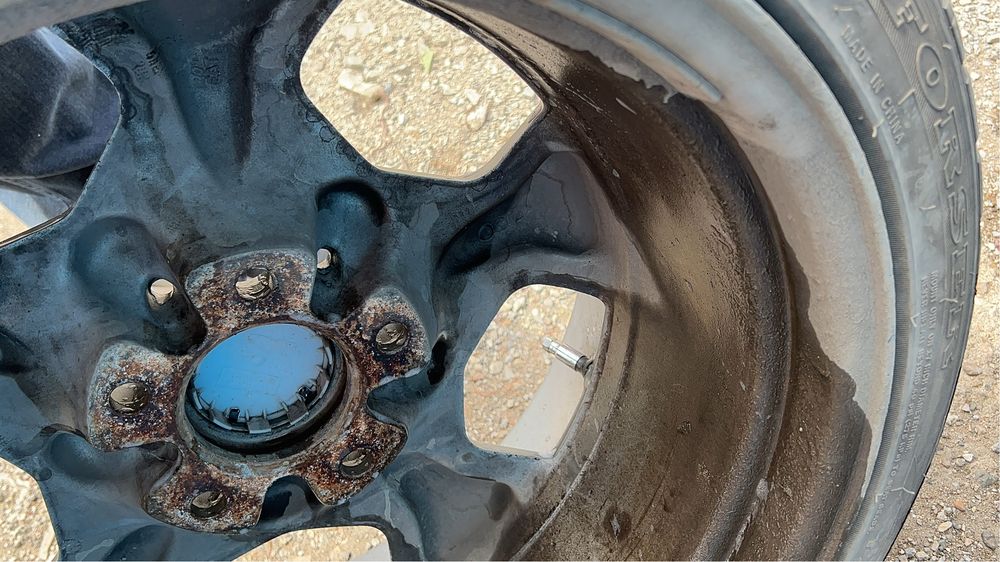 Диски на BMW на зимней резине