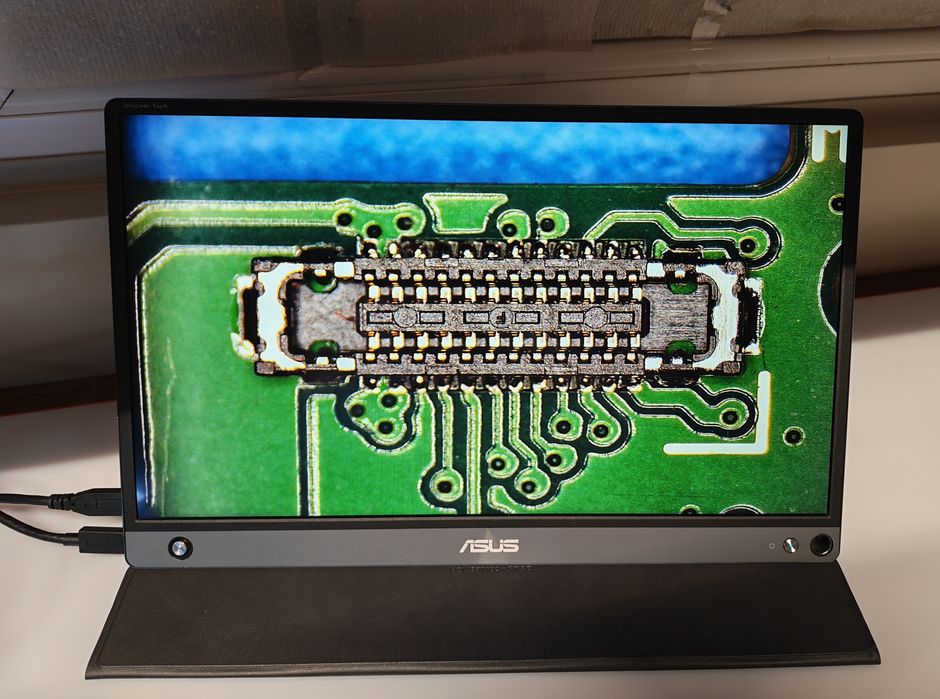 Microscop trinocular + camera 4k