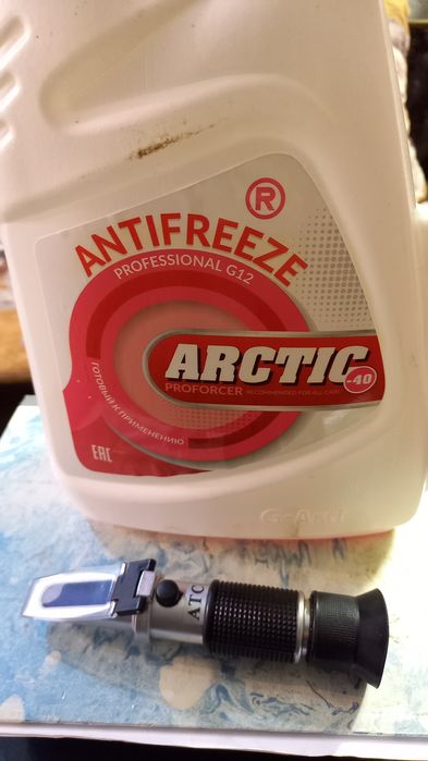 100% замена антифриза на аппарате