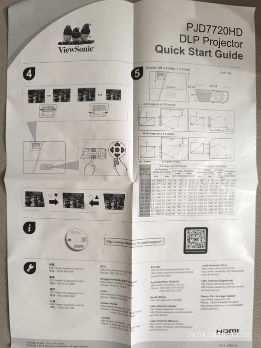 Проектор PJD7720HD