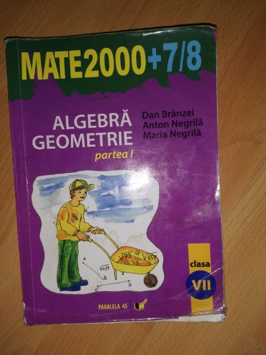 Manuale/culegeri matematica/romana cl. V-VIII