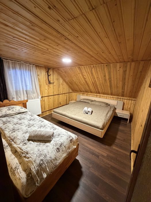 Cabana cu ciubar la munte