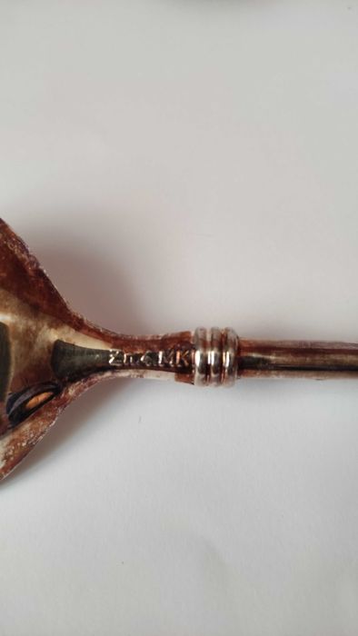 Посребрен двоен сет прибори за сервиране