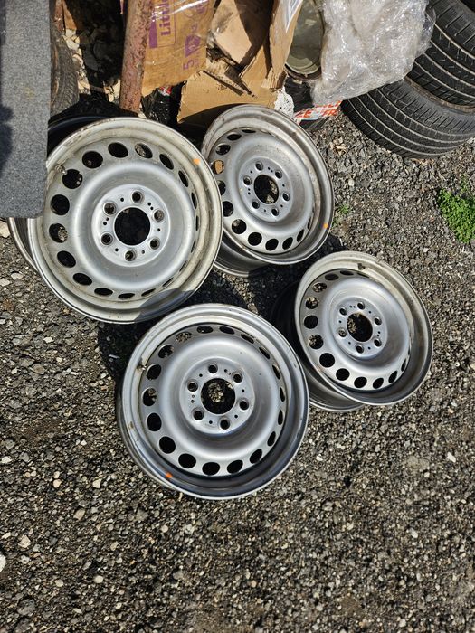 Set 4 jante Janta originala R16 ET 54 mercedes sprinter in 6 gauri la prezoane  valva cu senzor  de presiune punte simpla