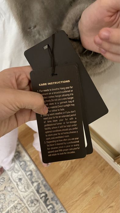 Новая Норковая шуба