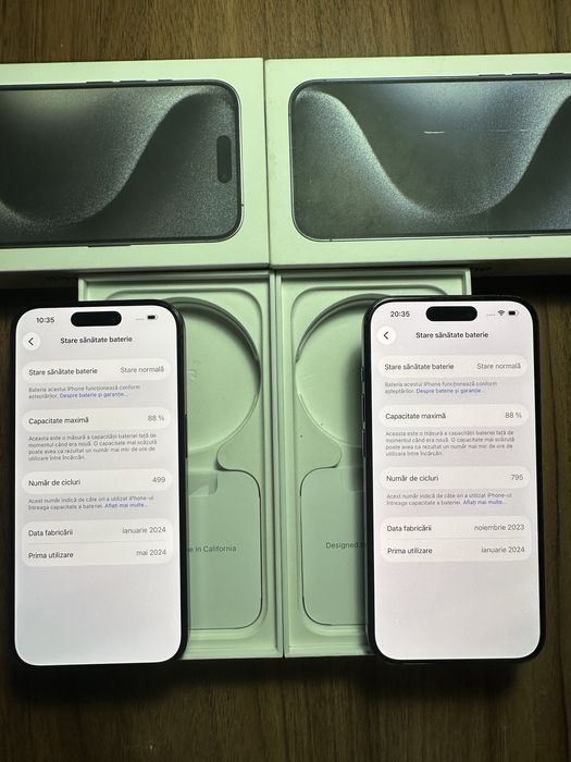 Iphone 15 pro 88% baterie