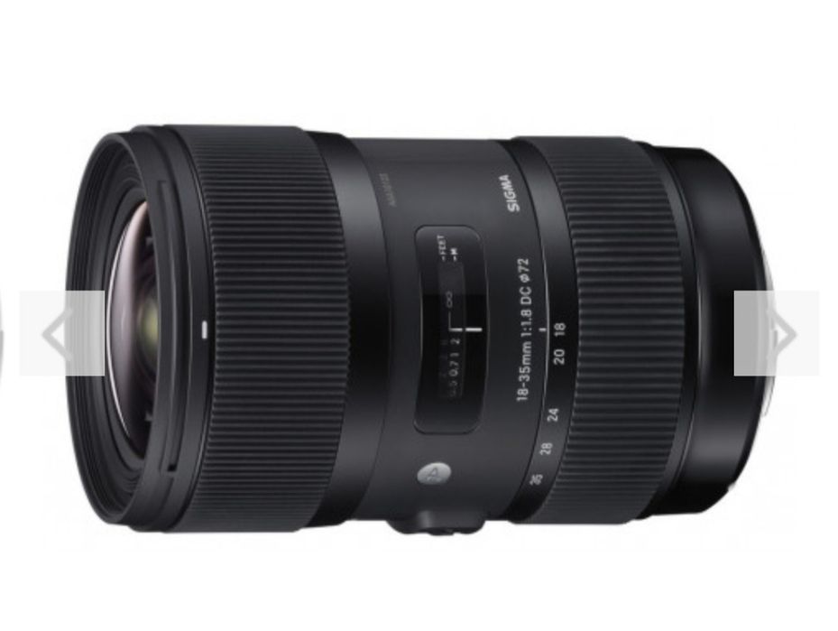Обектив Сигма Sigma 18-35mm f/1.8DC HSM Art за Никон Nikon