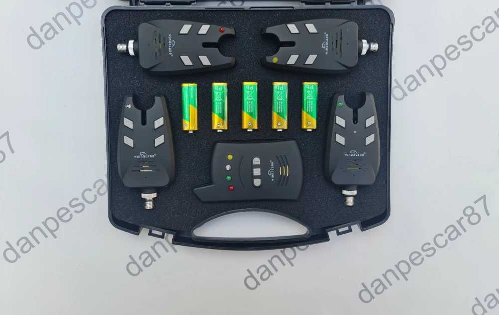 Set 4 Avertizori cu Statie Wind Blade 526 + 4 Swingeri MKM3 SI Penar