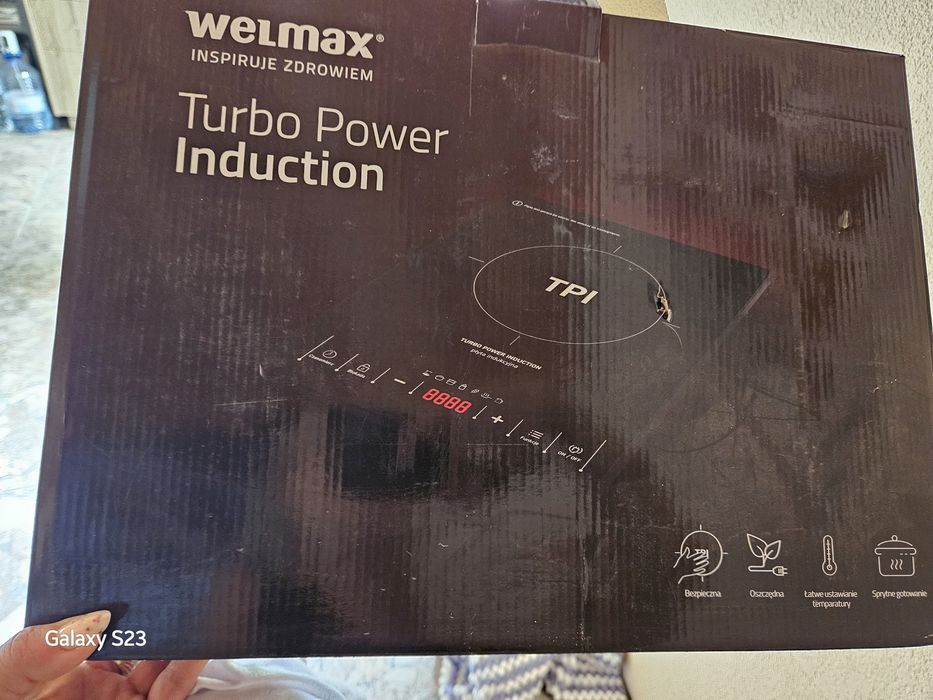 Индукционен котлон Welmax Turbo Power Induction (TPI) - като нов