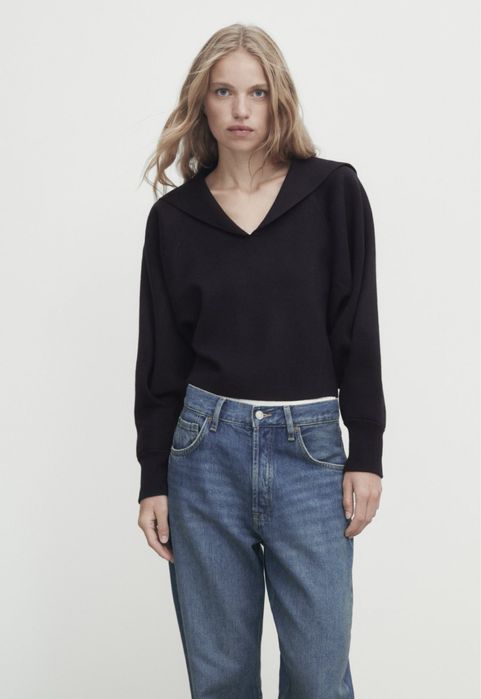 Hanorac Massimo Dutti, tricotat