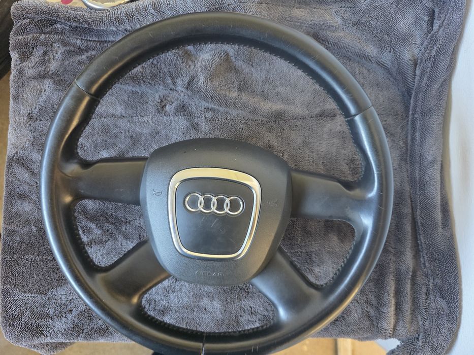 Vand volan Audi A4 B8 si spoira completa cu bloc manete