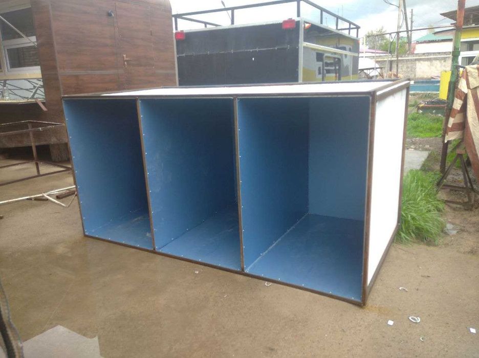 Выгребные и переливные септик емкости для канализации.