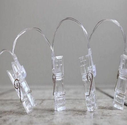 Лампички за романтична изненада със снимки