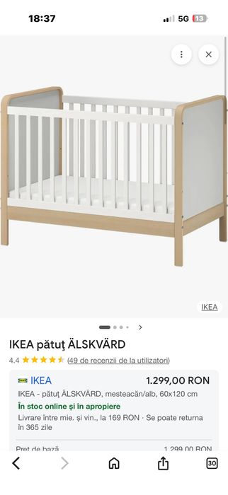 Patut bebe Ikea
