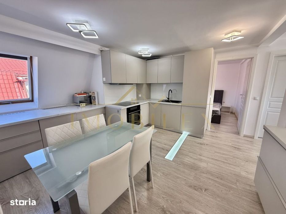 Apartament modern 3 camere de inchiriat, terasa 25mp,zona Muzeul Apei