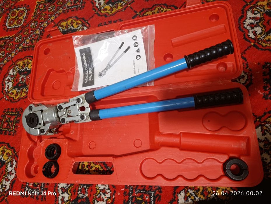 Mexanik press omuburi manual crimping tool