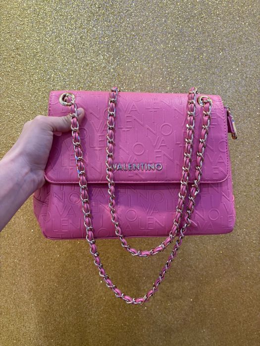 Geanta roz valentino original