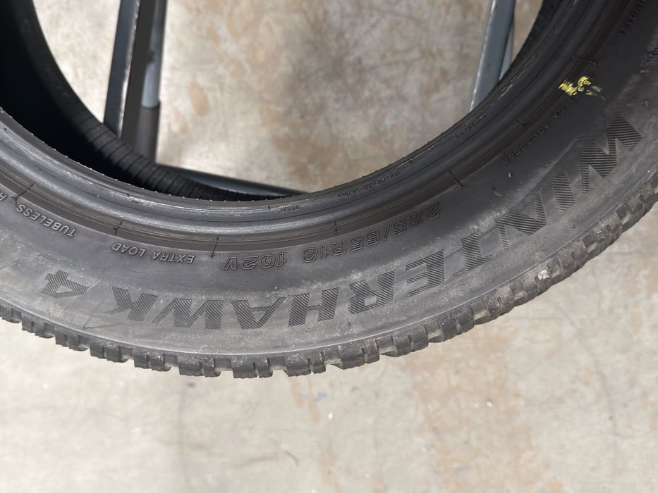 Vand 4 anvelope 225/55/18 firestone de iarnă sh