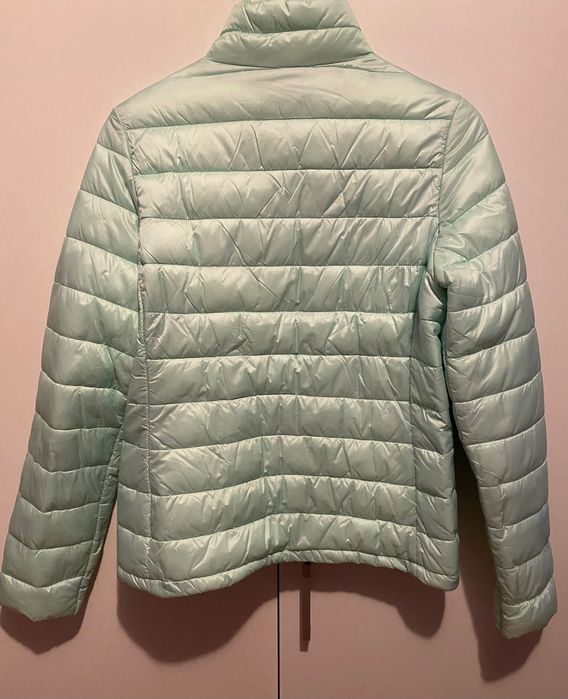 Geaca verde dama primavara