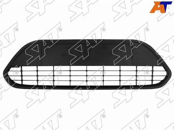 Решетка в бампер черная Ford Focus