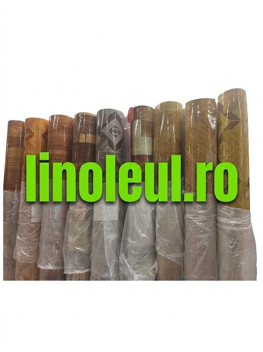 Linoleu Plusat oe Verso 2m lat x 20 m lung, Livrare cu verificare colet,  sigilat-etichetat Tricouri bărbați noi