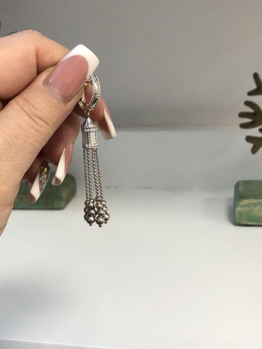 Серьги серебро 925пр. 35000т