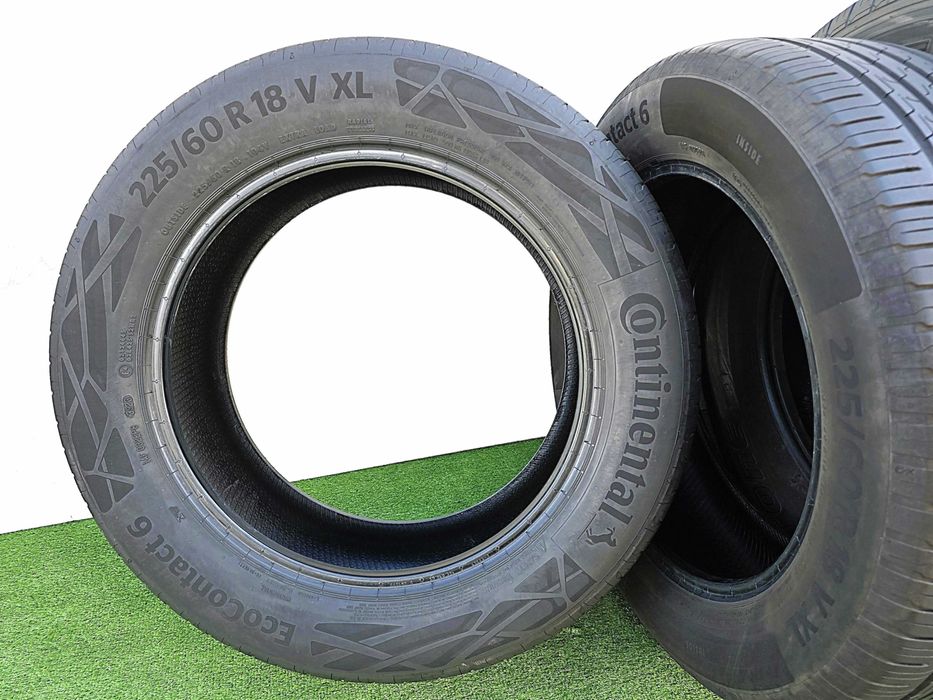 4бр. 225/60/18 CONTINENTAL EcoContact 6- летни