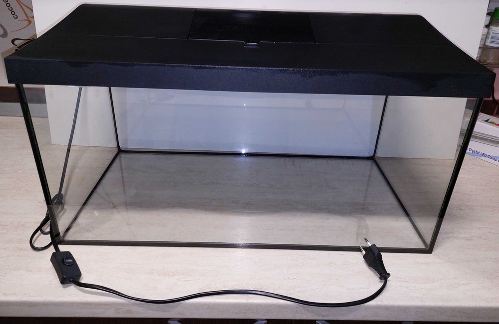 Acvariu Aquael Leddy 60 Black (54 litri)