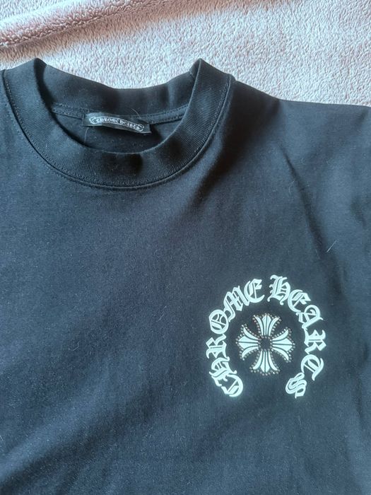 Тениска Chrome Hearts Style / Черна / Размер L / Нова