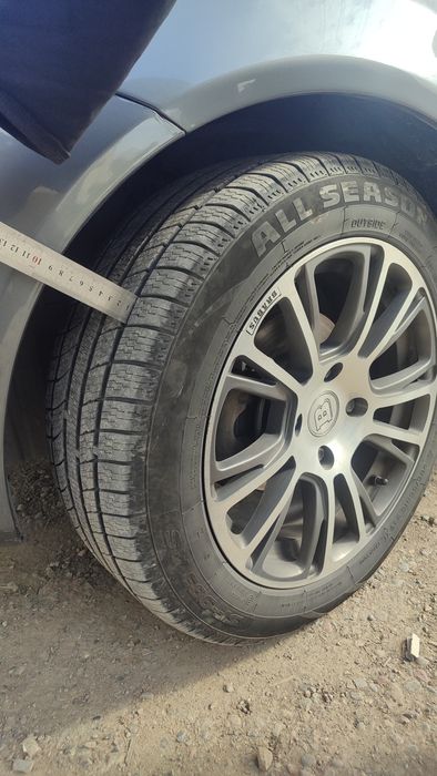 Диск с колесом для автомобиля