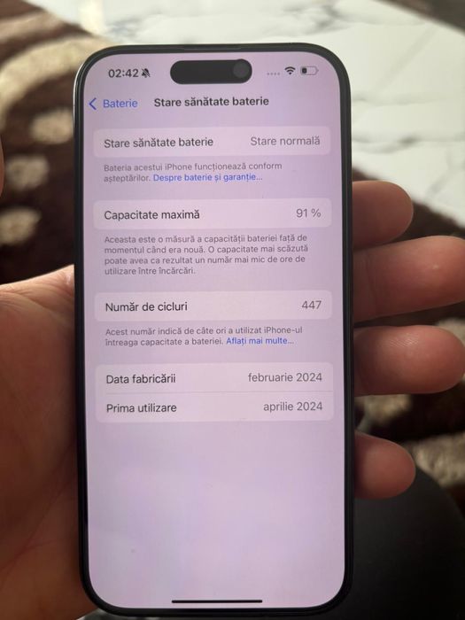 Iphone 15 Pro ,128 GB