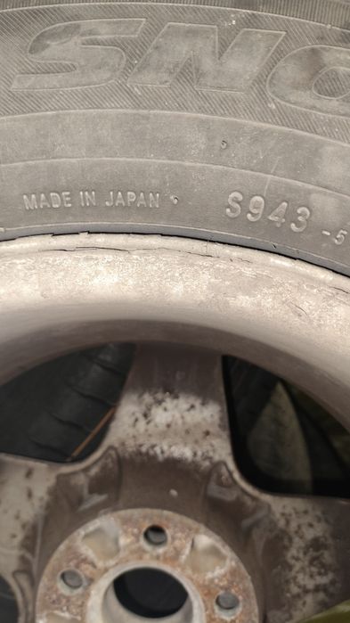 Джанти 15"  5х100 с гуми - Toyo Snowprox 195 /65/r15