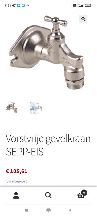 Robinet cismea antinghet