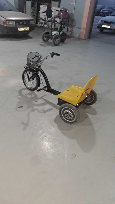 Трехколесный электрический трайк 45км.ч