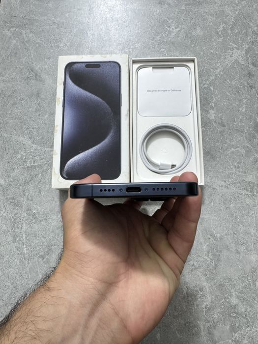 iPhone 15 Pro Max 256GB Blue Titanium
