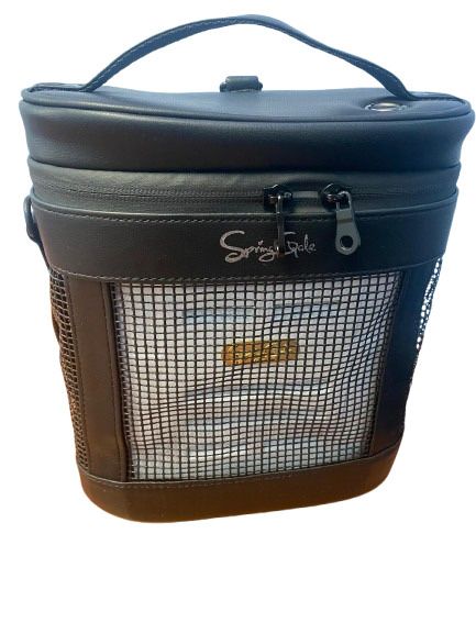Concentrator de Oxigen Portabil Lovego SG02L – Ecran Tactil, Pachet Complet (Autonomie + Auto), Stare Ca Nouă