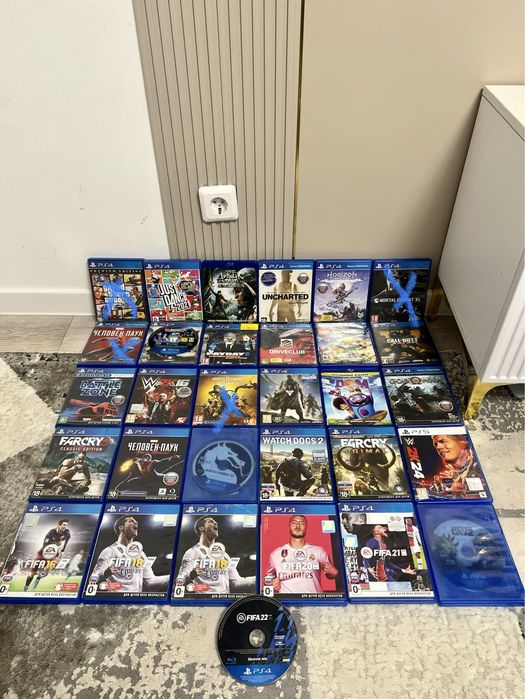 Игры на дисках для PS4/5 по самой НИЗКОЙ цене